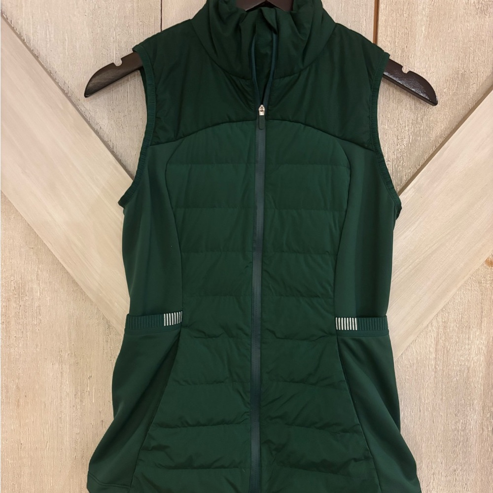 Lululemon Athletica Dark Green Sleeveless Vest